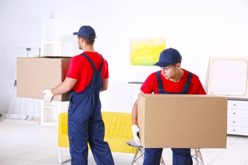 Local home moving team planning a move in Epsom