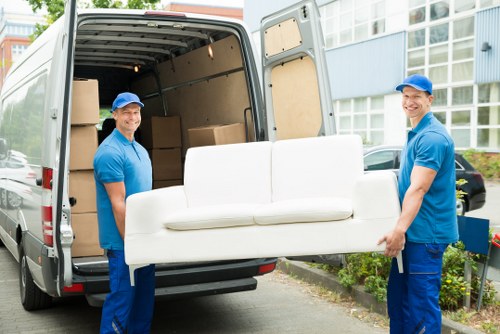 Moving van service for home relocations in Epsom