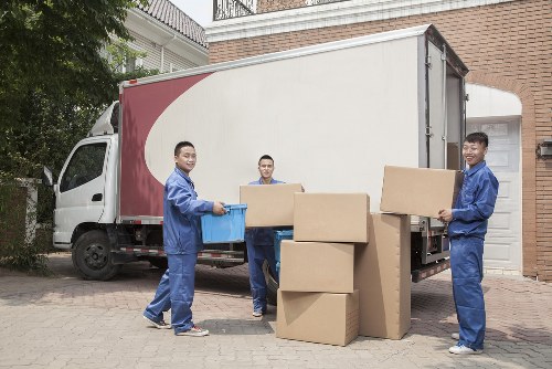 Removal team planning a residential move in Epsom