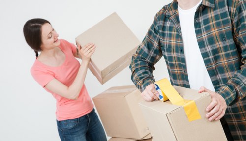 Removal truck hire for a business move in Epsom