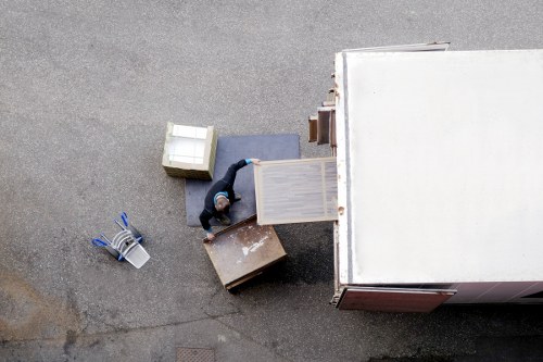 Man with van helping with a local move in Epsom