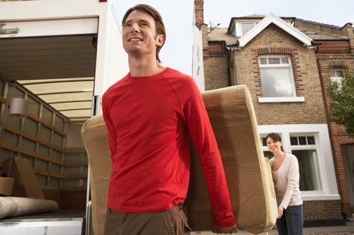 Man and van service for flats and homes in Epsom