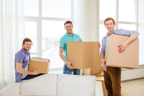 Local removals van servicing a move in Epsom and nearby areas